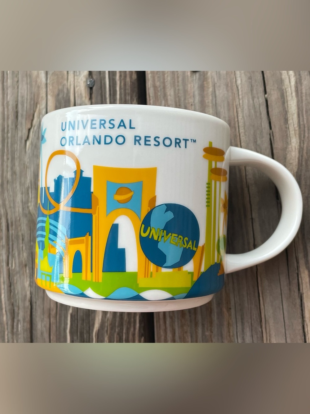 Starbucks- UNIVERSAL ORLANDO RESORT- you are here mug